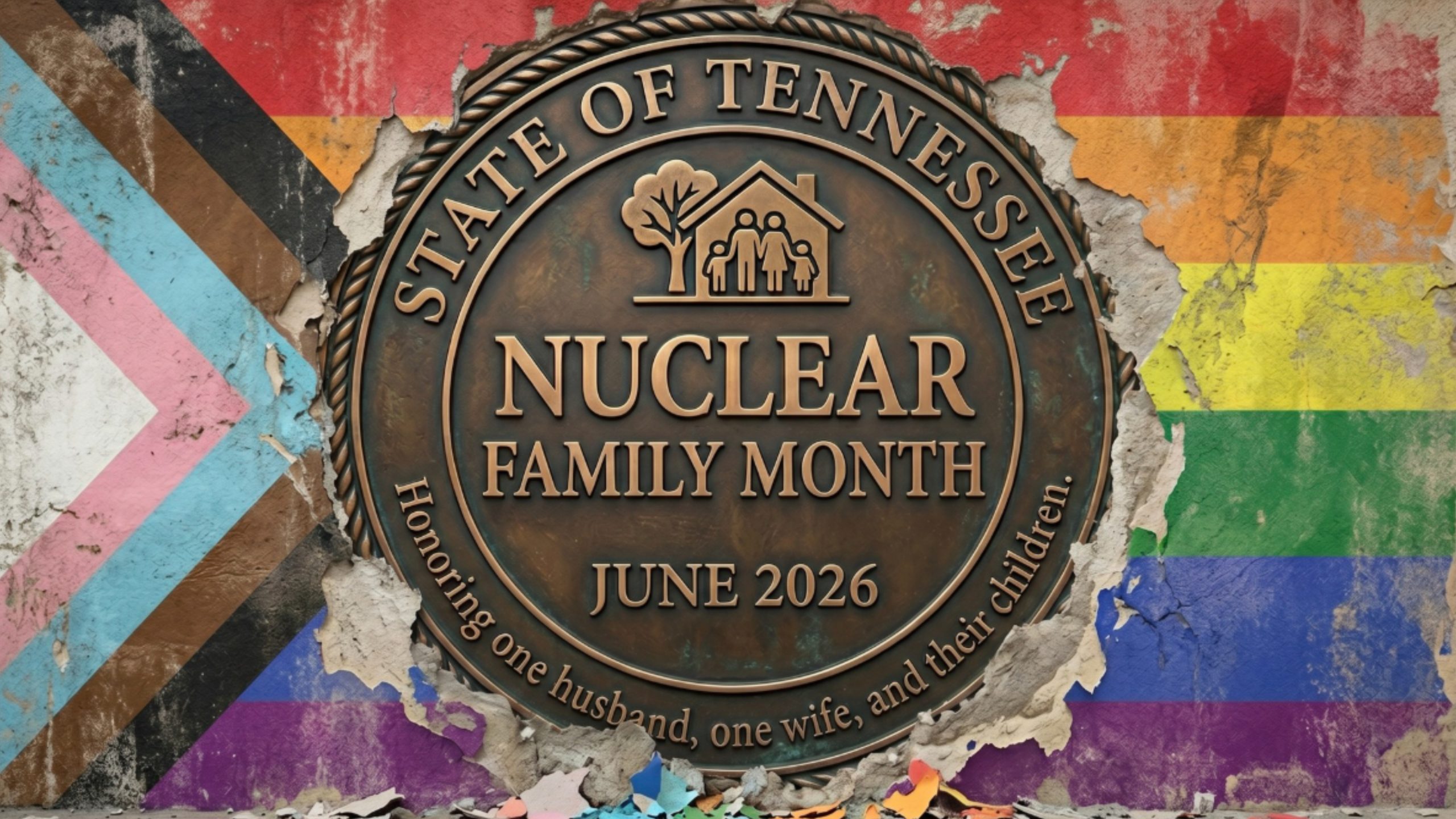 Instead of Pride, Tennessee will celebrate “Nuclear Family Month” in June 2026